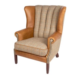 Fluted Wing Armchair 