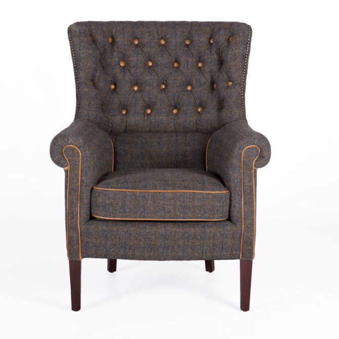 Pine and Oak Holker Armchair