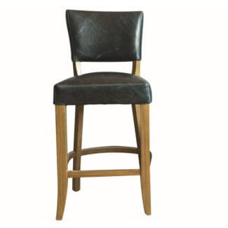 Vintage Bar Stool - Ink Blue