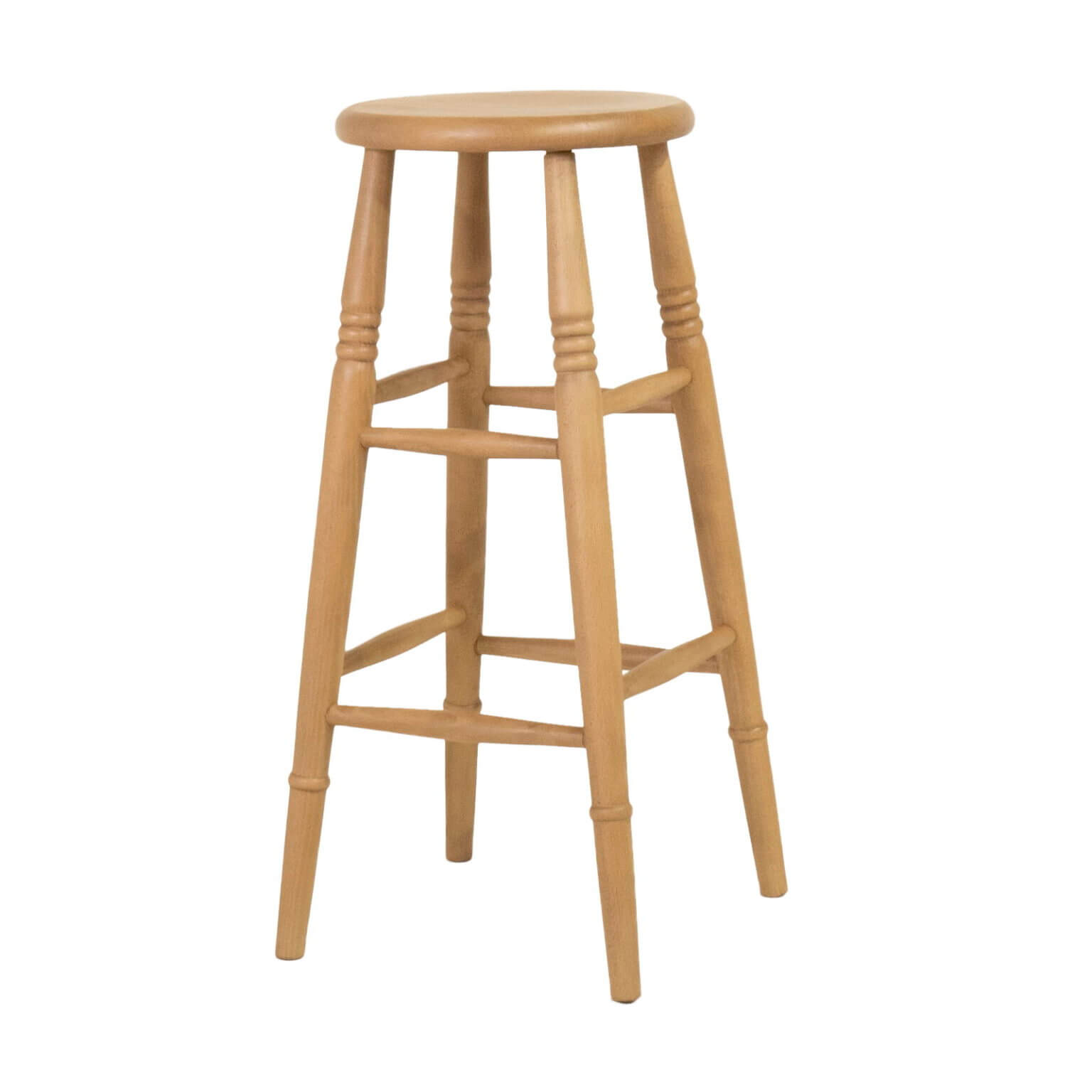 High Beech Stool Pine and Oak