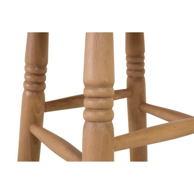 Pine and Oak High Beech Stool