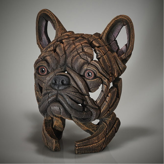 French Bulldog Bust - Brindle 