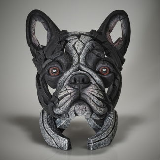 French Bulldog Bust - Pied
