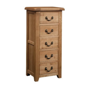 Pine and Oak Somerset Oak Wellington Chest