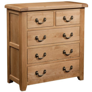 Pine and Oak Somerset Oak 2 over 3 Chest