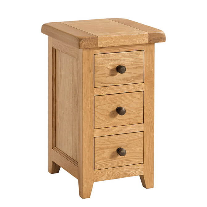 Pine and Oak Somerset Oak Compact Bedside