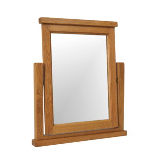 Pine and Oak Somerset Oak Dressing Table Mirror