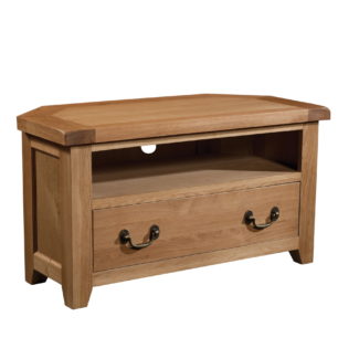 Somerset Oak Corner TV Unit