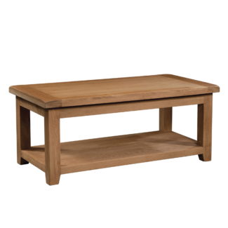 Somerset Oak 2 Drawer Console Table