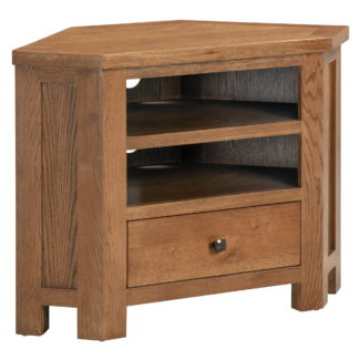 Dorchester Dark Oak Corner TV Unit