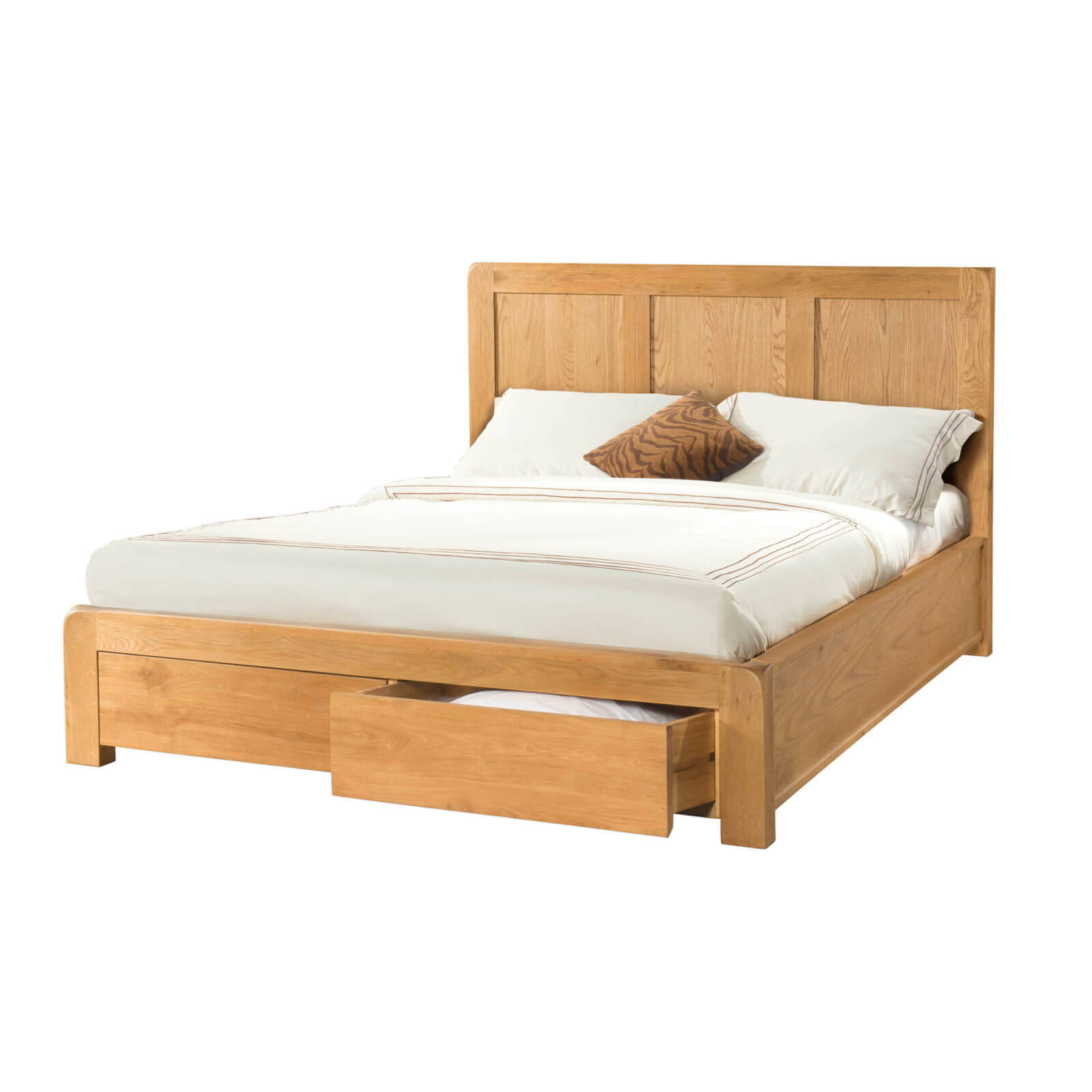 Avon Oak King Size Bed | Pine and Oak
