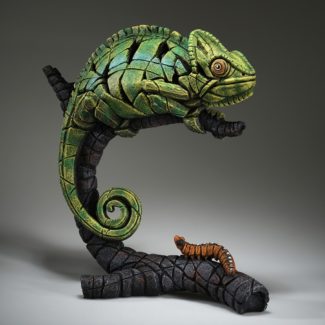 Edge Sculpture Chameleon Green