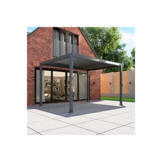 Titan 3.6m x 3.0m Grey Pergola