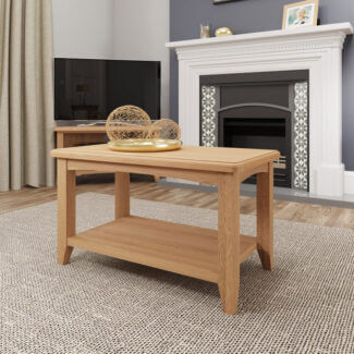 Elvedon Oak Small Coffee Table