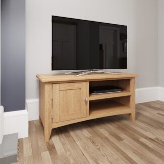 Elvedon Oak Standard TV Unit