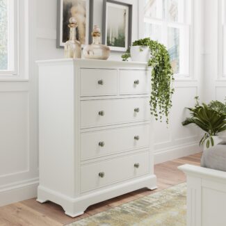 Chatsworth White 2 over 3 Chest