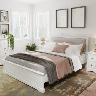 Chatsworth White 5'Bed