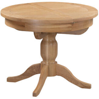 Dorchester Oak Round Extending Table