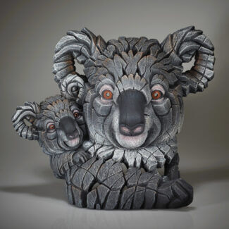 Edge Sculpture Koala and Joey bust