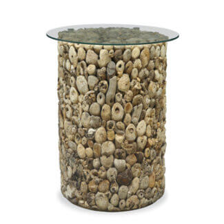 Driftwood Tall Lamp/Side Table
