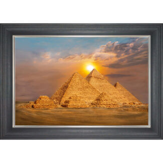 Pyramids at Sunrise
