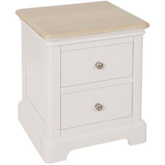 Glaze 2 Drawer Bedside