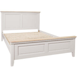 Glaze 4'6" Double Panel Bed