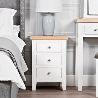 Coast Painted 3 Drawer Bedside