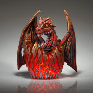 Edge Sculpture Dragon Egg Illumination - Red