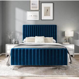 Fabric Bed Frame 5' - 3 colour choice