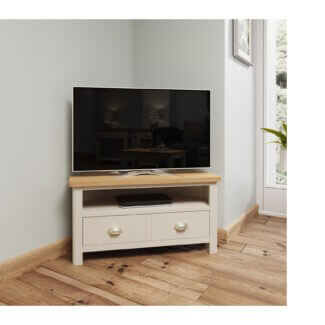 Silver Dawn Corner TV Unit