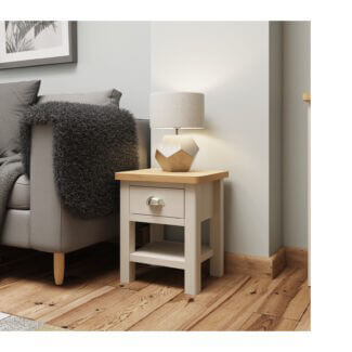 Silver Dawn Lamp Table