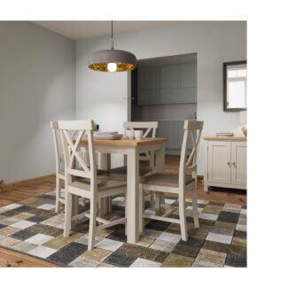 Silver Dawn Fixed Top Table