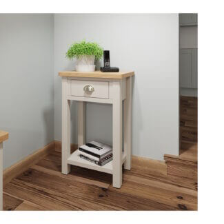Silver Dawn Telephone Table