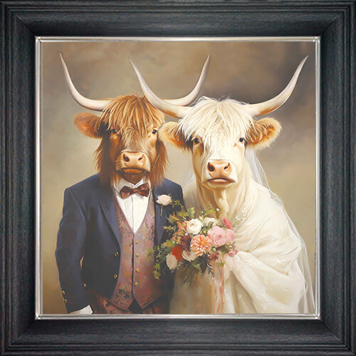 Me and Moo - 55x55 85x85 | Pine and Oak Pine and Oak