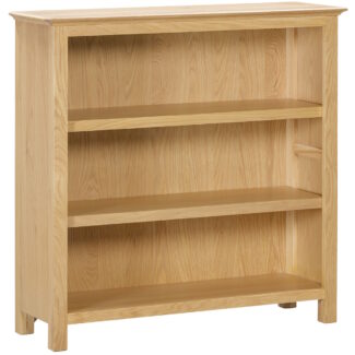 Windsor Oak Low Bookcase