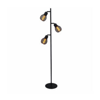 Triple Caged Filament Floor Lamp