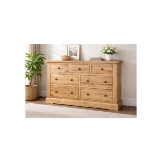 Cathedral Oak 3 over 4 Chest