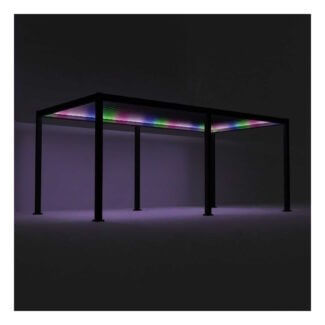 Titan Plus LED 6.0m x 3.0m Grey Pergola