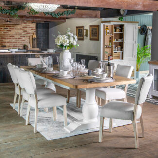 Malvern Painted 2200mm Extending Table