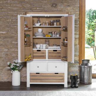 Malvern Painted Double Larder Unit