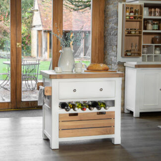 Malvern Painted Small Kitchen Island