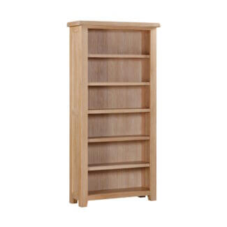 Padstow Oak Tall, Wide Bookcase