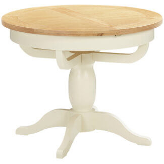 Dorchester Painted Round Extending Pedestal Table