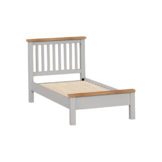 Dorchester Grey 3' Slatted Bed