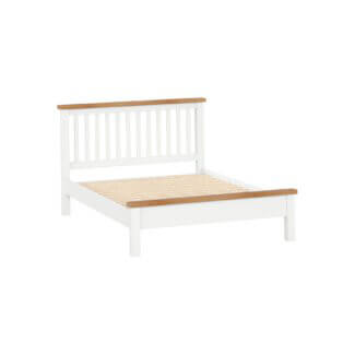 Dorchester White 4'6" Bed