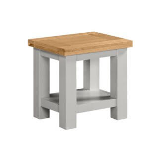 Dorchester Grey Lamp Table