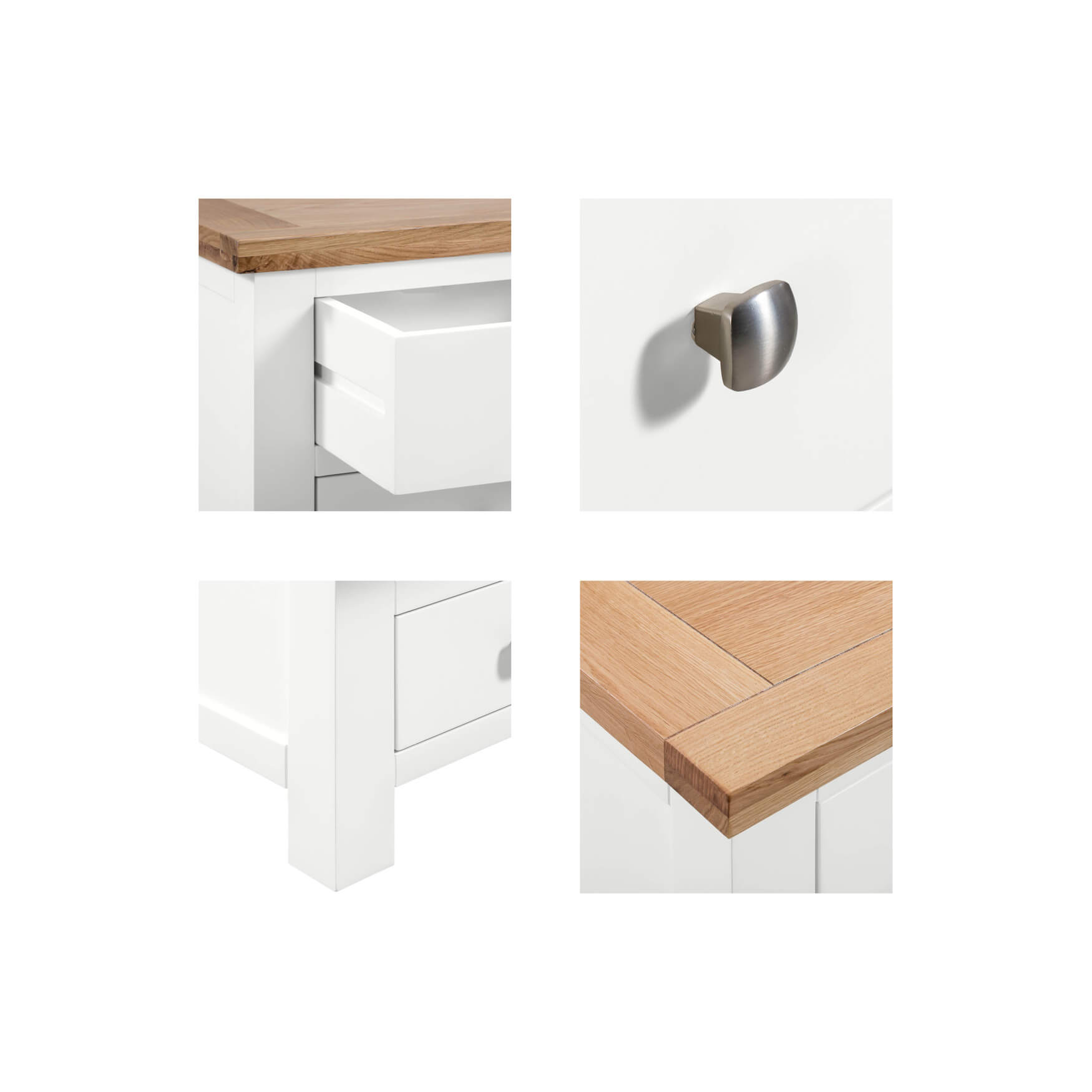 Dorchester Details - White adj | Pine and Oak Pine and Oak