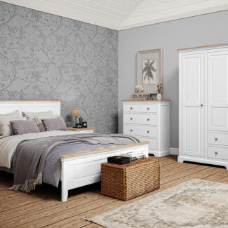 Glaze Bedroom - Painted White