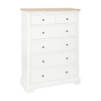 Glaze White 2 over 4 Chest